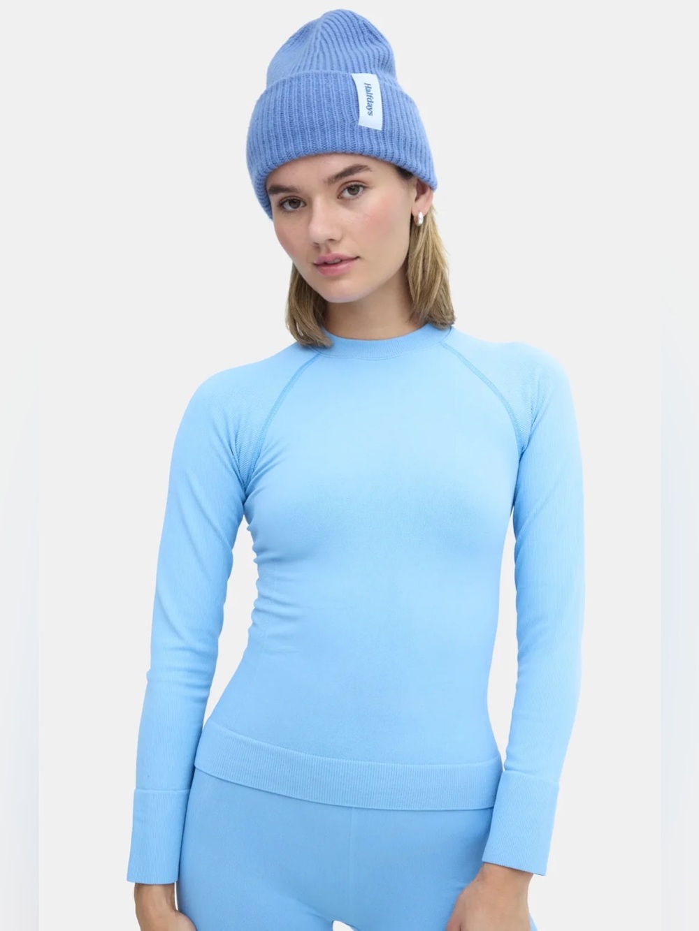 Halfdays Johnson Base Layer Thermal Top Forget Me Not Blue XS